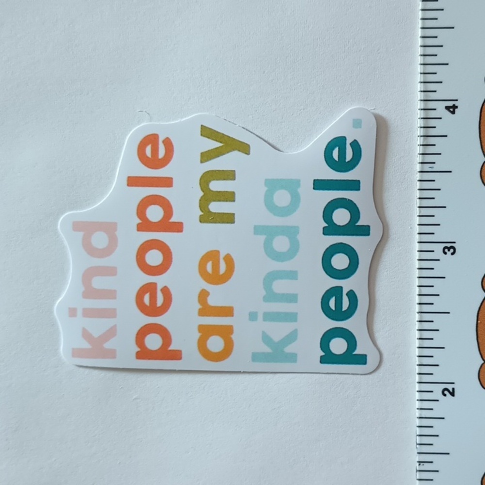 10/$10 Inspirational Positivity Be Kind Peace Love Encourage Flower Sticker